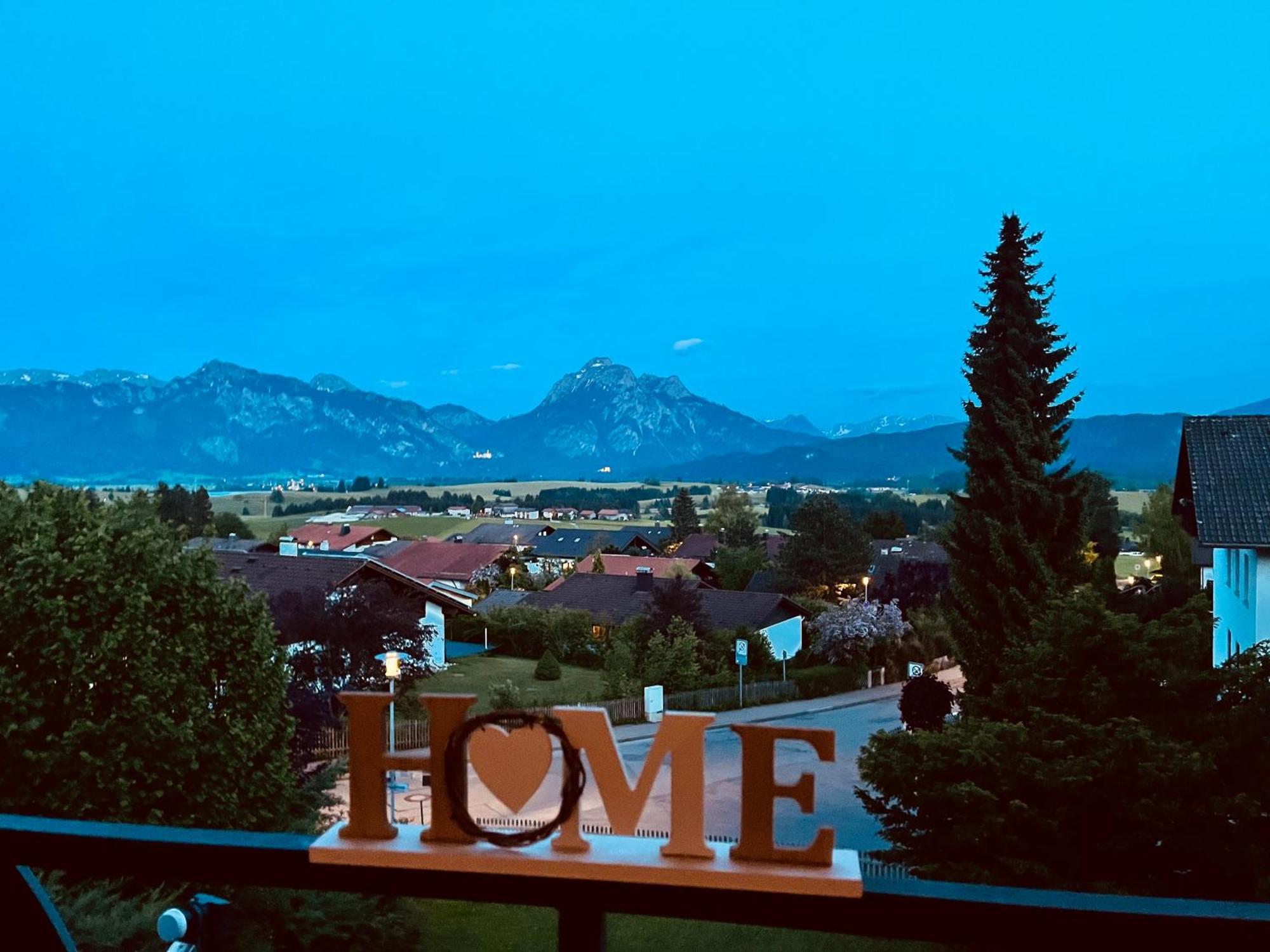 Neuschwanstein-Blick Apartment Fussen Ngoại thất bức ảnh